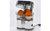 Electric Juicer with double Heads Countertop Electric Fruit Juicer Dishwasher Kitchen Appliance for Morning Kitchen Area