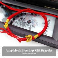 DIY Friendly Chinese Knot Braided Bracelet Stackable Red String Bracelet Lightweight for Women, Adults, Cultural Events, Gifting, Daily Wear
