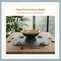 Large-capacity enamel hot pot