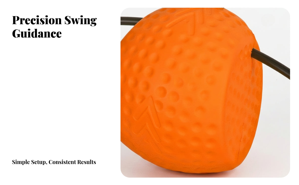 Golf Swing Practice Tool with Arm Rails | Lightweight Compact Design, Outdoor training Golf Swing Posture, for Driving Range