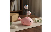 Brain-Teaser Play Electric Floating Ball Feline Toy Long-Lasting ABS Material Marine Mammal Shape Floating Ball Toy Easy to Grasp for Indoor
