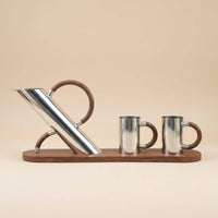 Decorative Teapot Set Modern Luxury Style Tea Set Ornament Minimalist Design Teapot Ornament for Living Room, Entrance, Bedroom