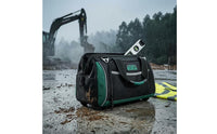 Waterproof Heavy-Duty Tool Bag Wear-Resistant Zippered Tool Bag Reinforced Base Large Capacity Multiple Pockets