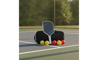2 Pieces Pickleball Paddle Carbon Fiber Pickleball Paddle with Bag Perforated Grip Lightweight for Intermediate Players