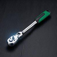 Swivel Head Ratchet Flexible Tool Chrome-Vanadium for Tight Confined Areas