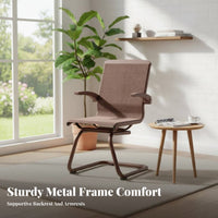 Cantilever Game Chair C-Shaped Base Indoor Seating 360-Degree Swivel for Bedroom