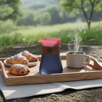 Smart Coffee Dripper Set Beginner-Approachable Immersion Coffee Brewer Cone-Shaped Design Dripper and Server Heat Insulating