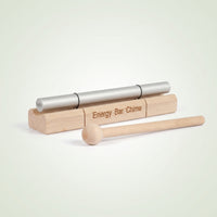 Bar Chime with Striker Handheld Energy Chime with Mallet Sound Healing Instrument Portable Wooden for Practitioners, Mindfulness