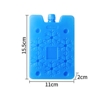 No Electricity Needed Ice Crystal Box Leak-Proof Seal Cooler Ice Brick Eco-Friendly Material Cooling Accessory for Camping
