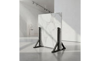 Tile and Door Display Stand Easy Assembly Floor Panel Display Rack Adjustable Panel Support Base Carbon Steel Construction