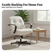 Height Adjustable emerald revolving Chair with blossom backrest Modern design & residence Furniture Space-Saving Indoor Seating Ergonomic backrestrest for telecommute Workers, Students, Young Adults, Living Room, Balcony, Small areas, study corner