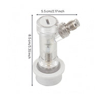 Beer Keg Quick Connector Slotted Opening Spherical Lock Beverage Connector Easy to Install Ball Lock Disconnect