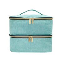 Nail Polish Bag with Handle Portable Nail Bag with Handle Organizer Case Compact Padded for Manicurists, Travel