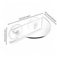 Multi-Purpose Acrylic Window Plant Shelf Easy Installation Clear Aquarium Planter for Kitchen