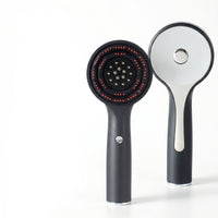 USB Rechargeable Liquid Liquid-Dispensing Scalp Brush 72 Bristles Red Light Scalp Massager
