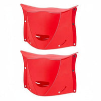Foldable Collapsible Pocket Stool Lightweight Folding Seat Space-Saving Portable Furniture Ultralight for Travelers, Campers, Travel, Camping, Hiking, Fishing