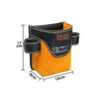 Waist Tool Pouch Rivet-Reinforced Nail Pouch Sturdy for Carpentry, Electricians