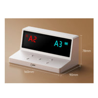Button Controls Portable Electronic Scorekeeper Angled Body OLED Scorekeeper