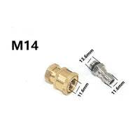 M14 Pressure Washer Adapter Solid Brass Pressure Washer Quick Connect Adapter