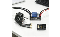 Brushless Motor ESC Kit High Rotational Force RC Vehicle Power Upgrade Set Non-Destructive Installation 2322 Outrunner Motor Combo for off-Highway