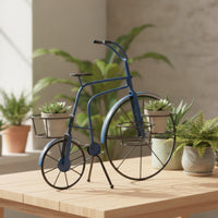 Cycle Plant Stand Vintage Cycle Planter Metal Furniture for Balcony