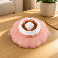 Slow Feeder Lick Bowl Easy to Hygienic Pet Licking Plate Non-Slip Dog Licking Plate