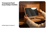 fastener Display Frame particleproof Enamel fastener Frame Large Capacity for Collectors