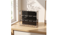 Dustproof Golf Ball Display Case Transparent Golf Ball Display Cabinet Acrylic 12-Slot for Collectors, Golfers, Game Room, Office, Shelf