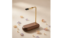 Bracelet Helper One-Handed Bracelet Fastener with Wood Base Stylish Jewelry Helper with Clip for Vanity
