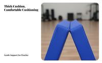 Thick Dance Practice Pad Foldable Kids Floor Mat Non-Slip Folding Gymnastics Mat for Gymnasts, Beginners, School, Stretching, Play Area