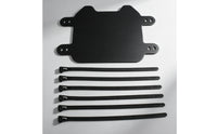 Front Number licenses Plate Cover Motorcycle Front Number licenses Plate Black