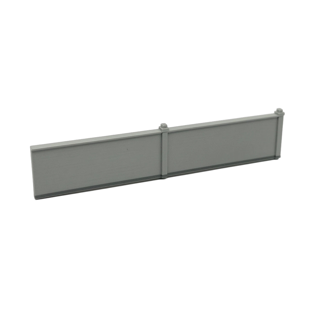 Fence Wall Panel Gray Fences Miniature for Rail Yard