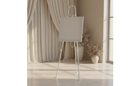 Floor Standing Display Stand Multipurpose Metal Display Stand Sturdy Metal Tripod Easel for Businesses, Galleries