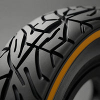 Electric Scooter Solid Tyre Puncture-Resistant Electric Scooter Tire Solid Tire Reliable Grip Lightweight for Commuters