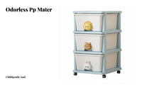 Childsafe Design Multi-Bin Toy Storage Unit Large Capacity Multi-Bin Storage Rack Removable Bins children's Furniture Easy Assembly for Toddlers, Preschoolers, Parents, Playroom, Living Room, Nursery, Bedroom