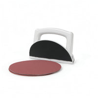 Inside Corner Sander Self-Adhesive Corner Sanding Frame Sanding Frame with Hand Grip Semi-Circular Handheld