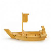 Sushi Boat Wooden Sashimi Serving Boat Food Sushi Serving Tray for Themed Parties