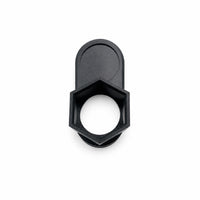 Secure Grip Plastic Chalk Holder Matte Finish Spring-Loaded Chalk Holder Hollow Opening