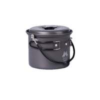 WELLHIKE Tactical Hanging Pot 1.4L Lightweight Camping Cookware