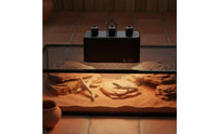 Reptile Light Fixture with Three Sockets Reflector Integrated Triple-Lamp Fixture Triple Lamp Shade Ventilated Hanging