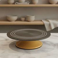 Cake Decorating Turntable Smooth Rotation Cooking Tool Easy to Use Kitchen Accessory