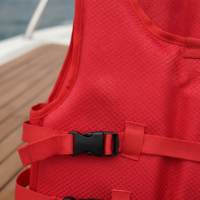 Dragon Boat Life Vest with Reflective Strips, Portable Buoyancy Aid for Rafting Kayaking Paddleboarding