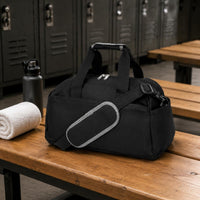 Adjustable Shoulder Strap Soft-Sided Rectangular Duffel Carry Handles Travel Duffel Bag Multiple Pockets Personal Luggage