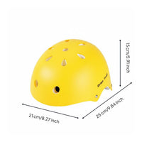 Children's Skating Helmet Rounded Children's Bike Helmet Impact-Absorbing Headgear for Bicycling
