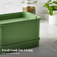 Bean Sprout Growing Pot Reusable Home Sprouting Container Low Maintenance Soil Sprouting Tray for Gardeners, Beginners, Kitchen, Windowsill