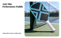 Large Sweet Area Pickleball Paddle Comfortable Anti-Slip Grip T700 Pickleball Paddle High Rotation for Intermediate Players, Beginners