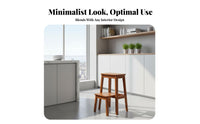 Multi-Functional transformable Ladder Chair Foldable Design transformable 4-Step Stool two-in-singleUse Household Furniture Space-Saving for Homeowners, Seniors, Librarians, Kitchen, Living Room, Office, Pantry