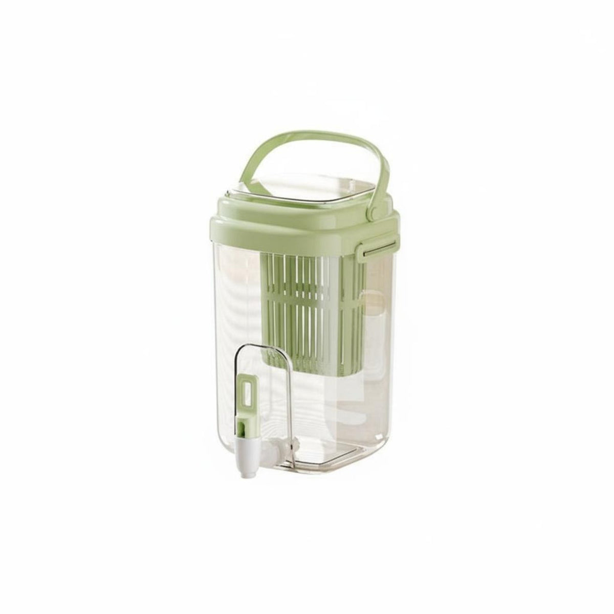 Fridge Drink Dispenser with Spigot Wide Opening Refrigerator Juice Jug with Portable Refrigerator Drink Dispenser for Party, Camping