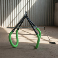 Cow Hip Lift Stand 1-Ton Capacity Cattle Lifter with Padded Loops Heavy Duty Hoist for Farmers, Veterinarians, Farms