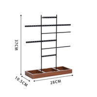 Earring Display Holder Easy to Organize Necklace Display Stand Space-Saving Necklace Stand for Dressing Table